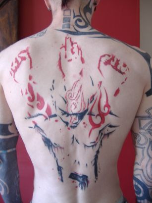 Back Tattoo For Man